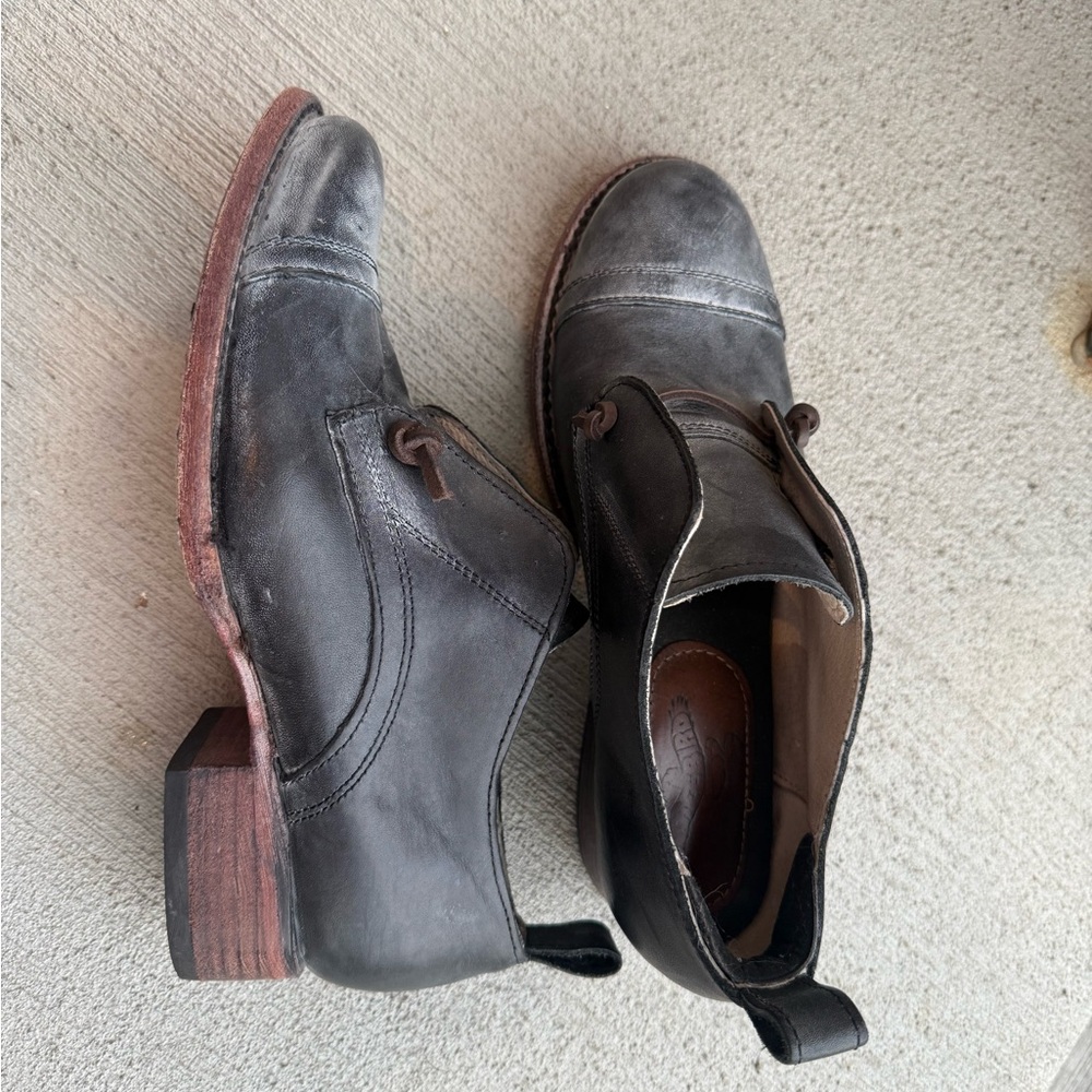 Freebird Mabel Black Leather Shoes